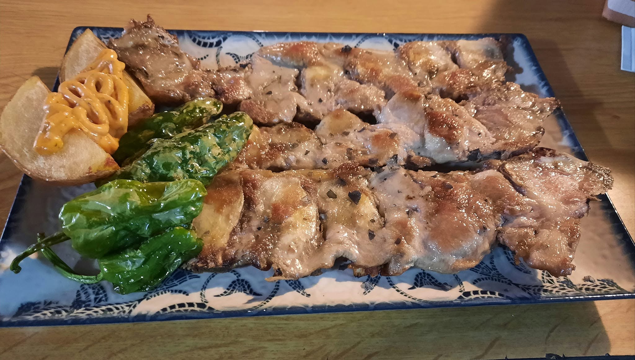 Presa ibérica a la brasa de Tapa's Bar Elias