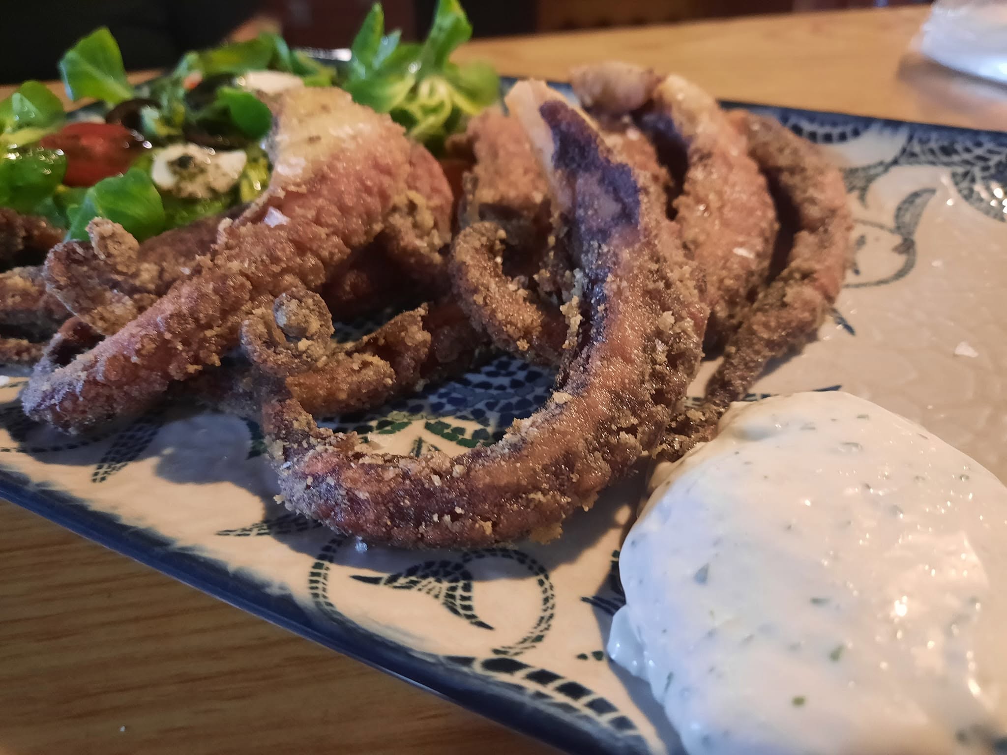Pulpo frito de Tapa's Bar Elias